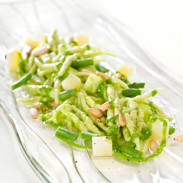 Trofie with pesto
