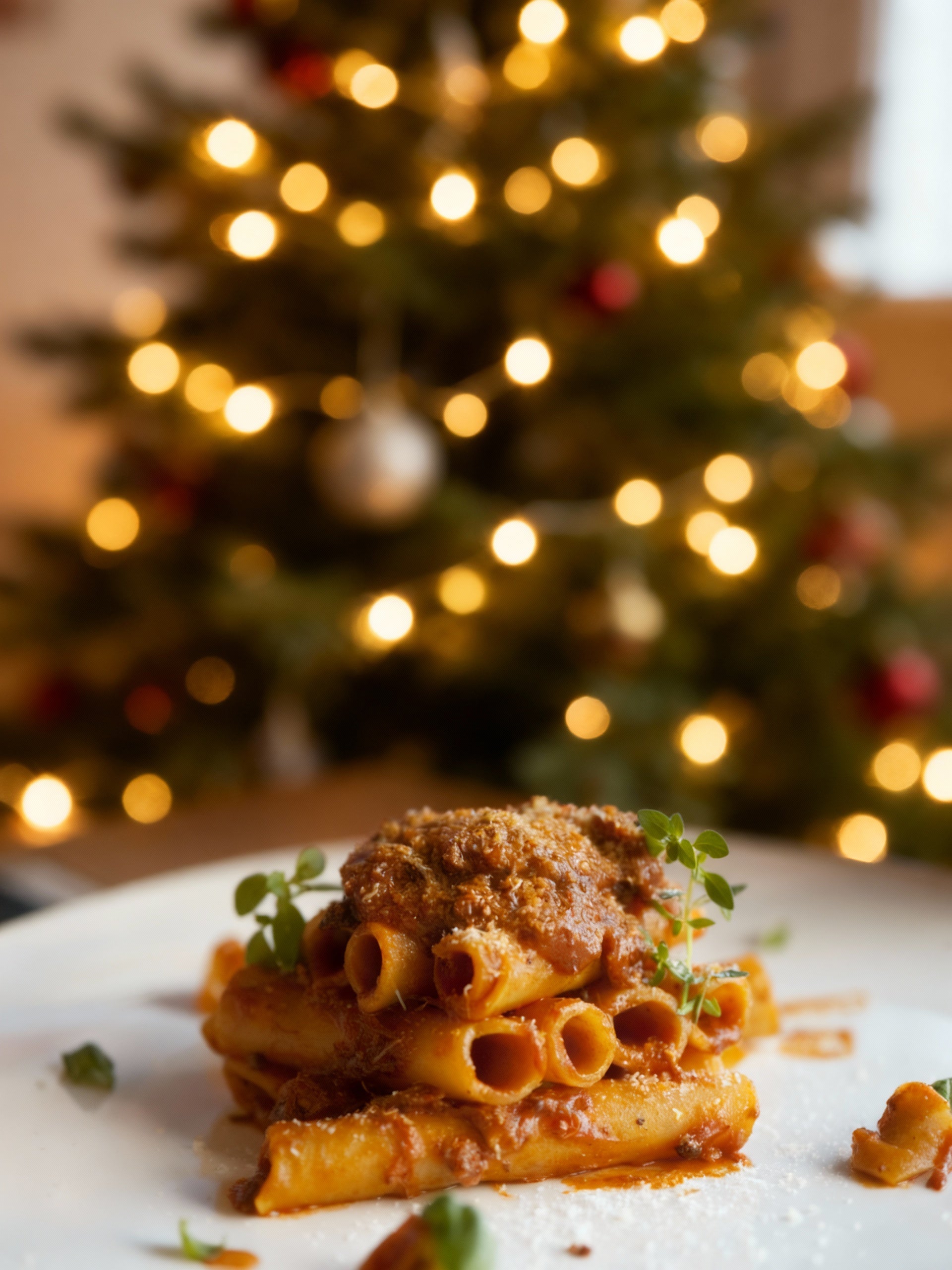 Candele with neapolitan ragù