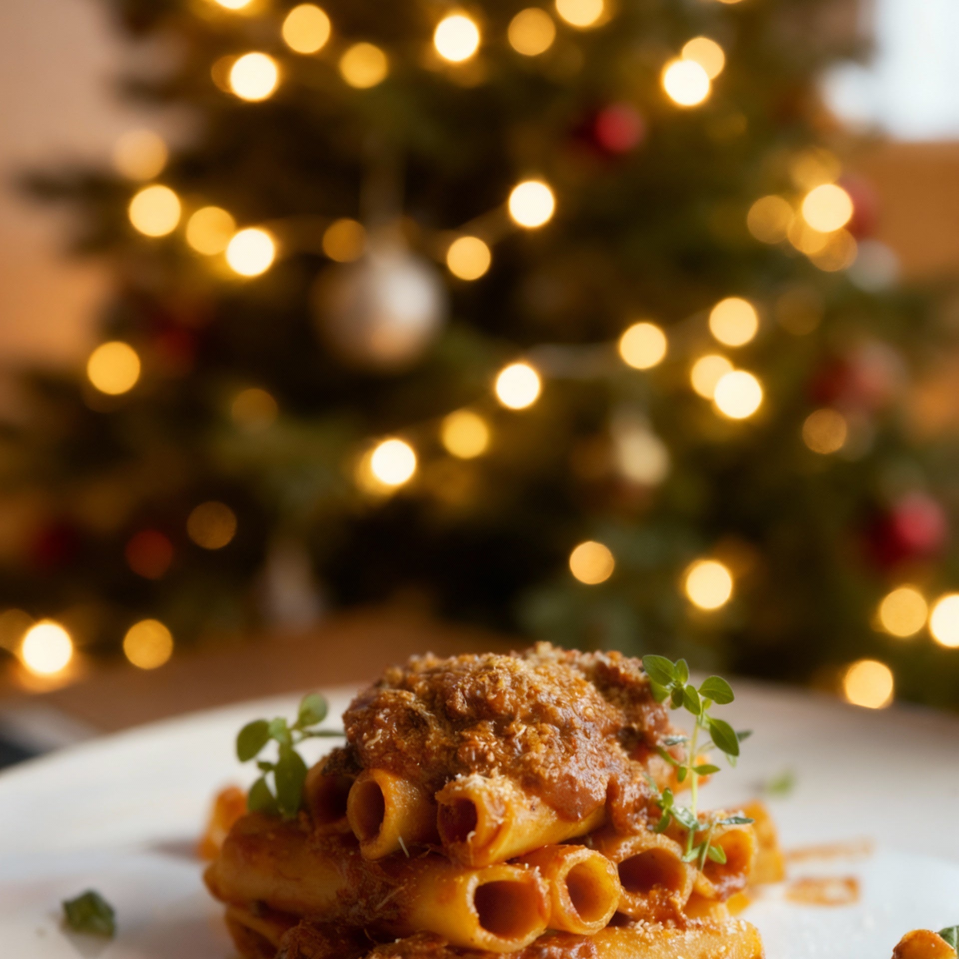 Candele with neapolitan ragù