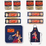 Club with Pin-up tin box