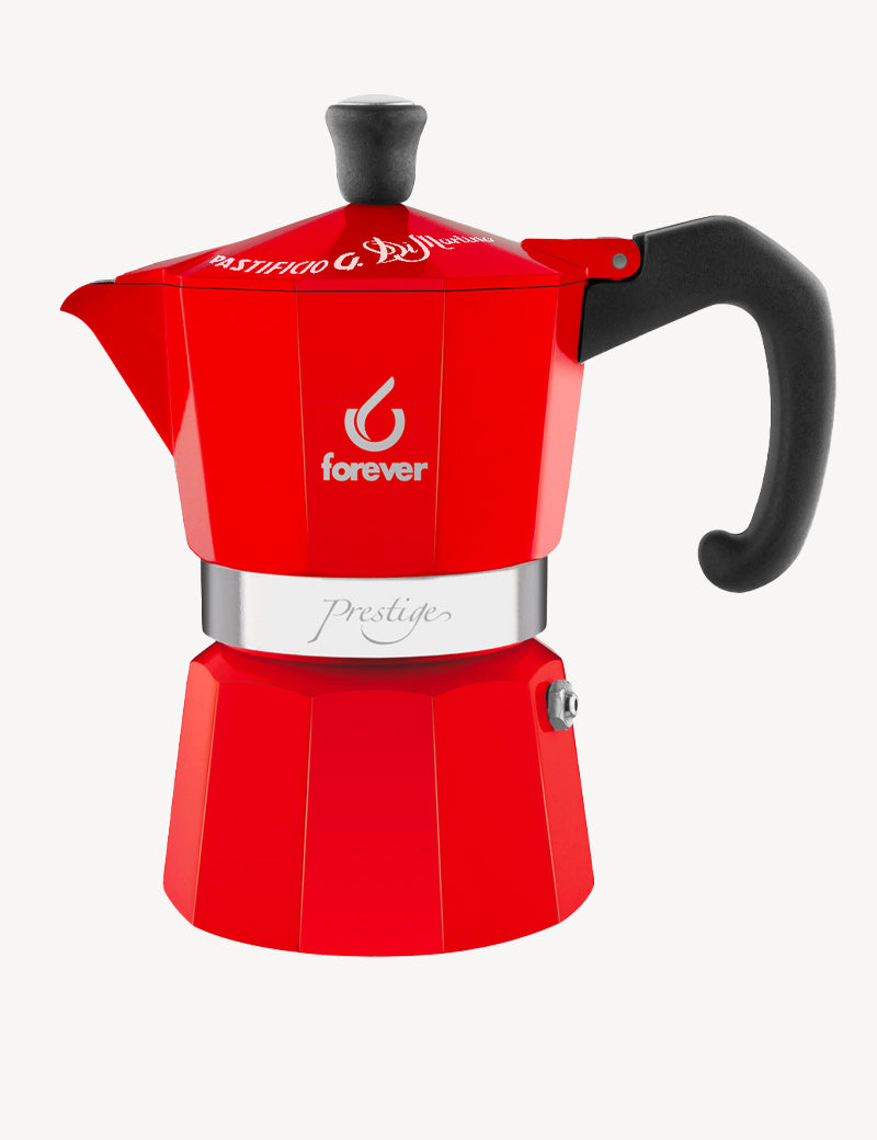 Moka Coffee Machine - Red