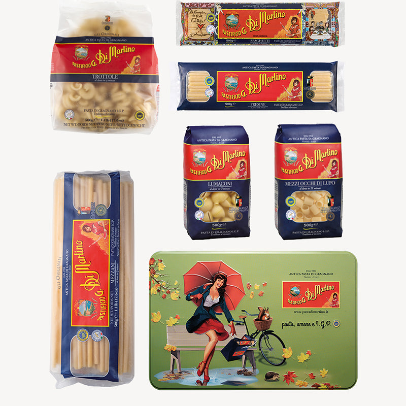 Autumn Pin-up tin box (classic + special shapes)