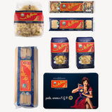 Blue Pin-up tin box (classic + special shapes)