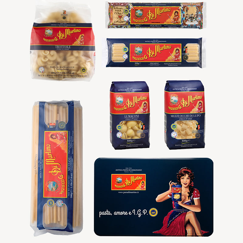 Blue Pin-up tin box (classic + special shapes)