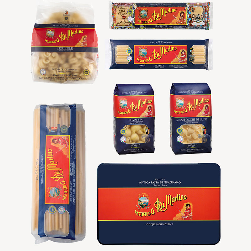 Blue Di Martino tin giftbox (classic + special shapes)