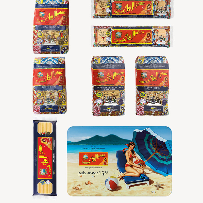 Vesuvio Summer tin box (classic shapes)